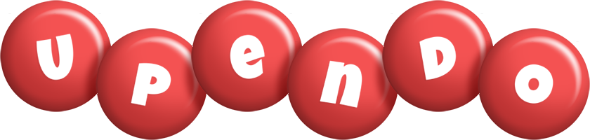 Upendo candy-red logo