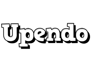 Upendo snowing logo