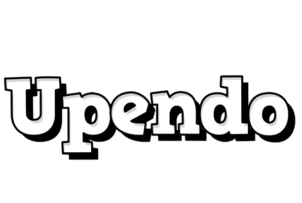 Upendo snowing logo
