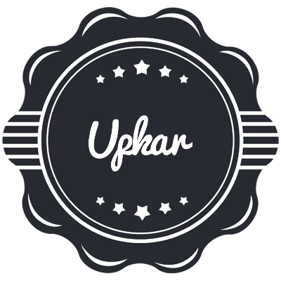 Upkar badge logo