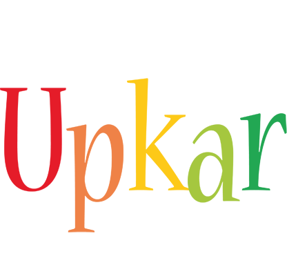 Upkar birthday logo