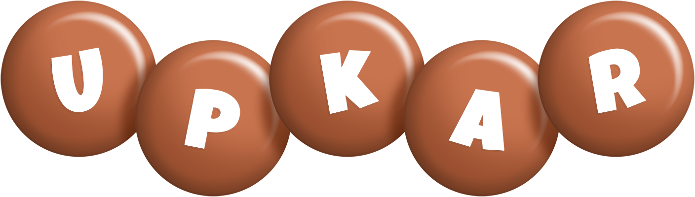 Upkar candy-brown logo