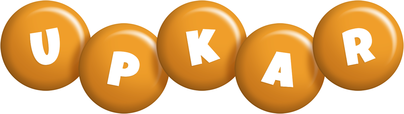 Upkar candy-orange logo