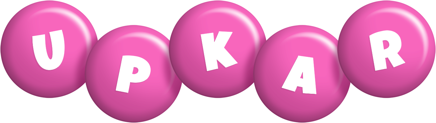 Upkar candy-pink logo