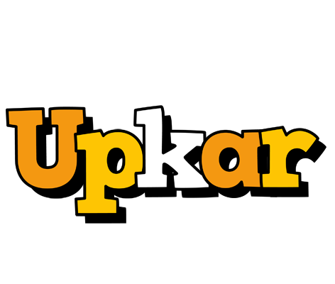Upkar cartoon logo