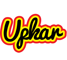 Upkar flaming logo