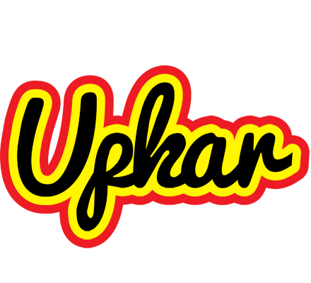 Upkar flaming logo