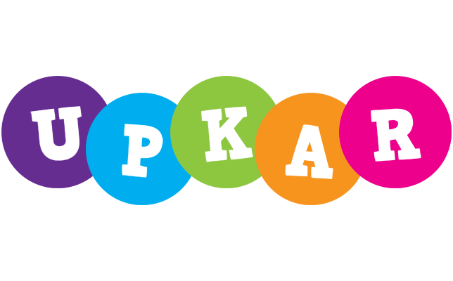 Upkar happy logo