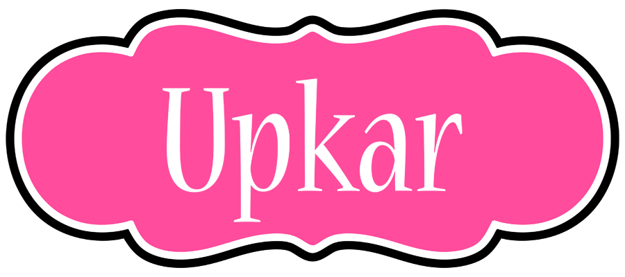 Upkar invitation logo