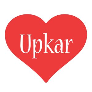 Upkar love logo