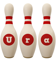 Ura bowling-pin logo