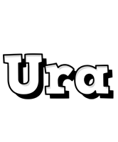 Ura snowing logo