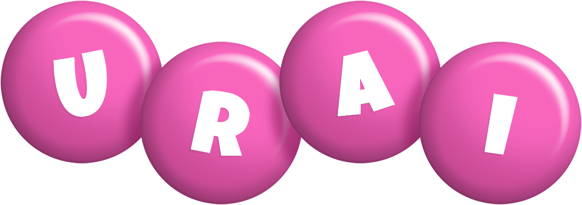 Urai candy-pink logo
