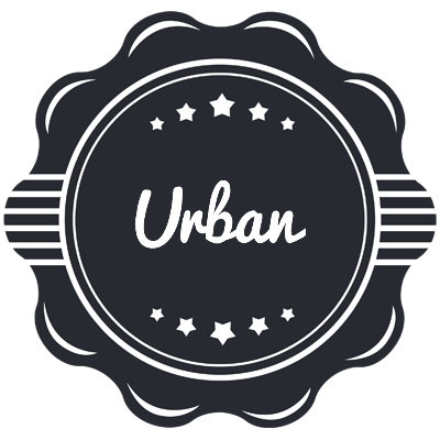 Urban badge logo