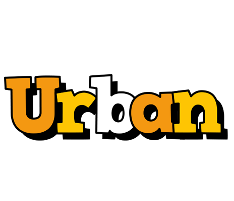Urban cartoon logo