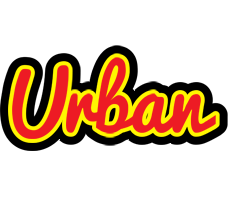 Urban fireman logo