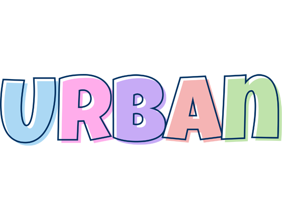 Urban pastel logo