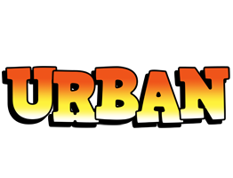 Urban sunset logo