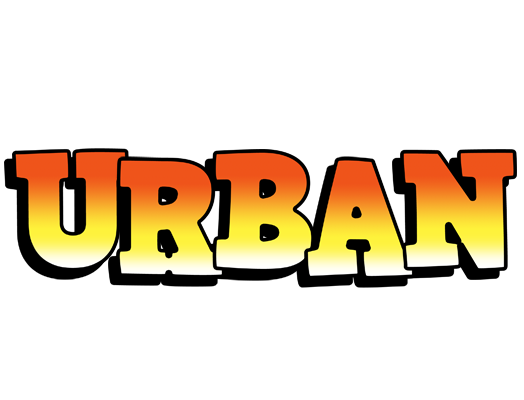 Urban sunset logo