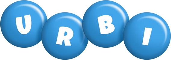 Urbi candy-blue logo