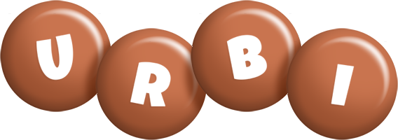 Urbi candy-brown logo