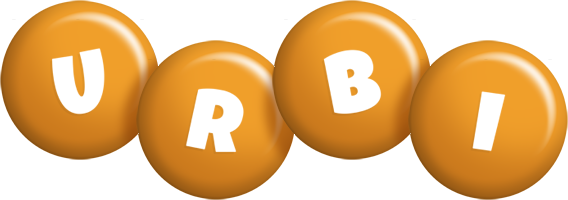 Urbi candy-orange logo