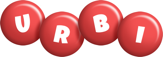 Urbi candy-red logo