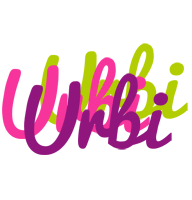 Urbi flowers logo