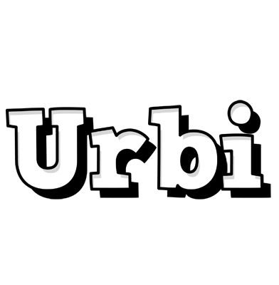 Urbi snowing logo