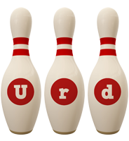 Urd bowling-pin logo