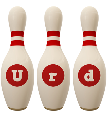 Urd bowling-pin logo