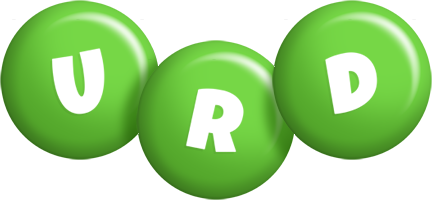 Urd candy-green logo