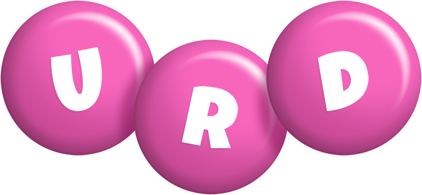 Urd candy-pink logo