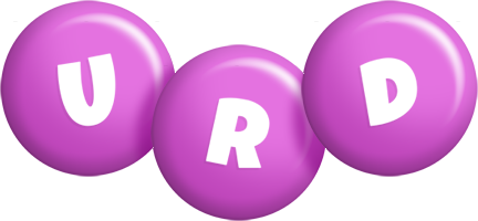 Urd candy-purple logo