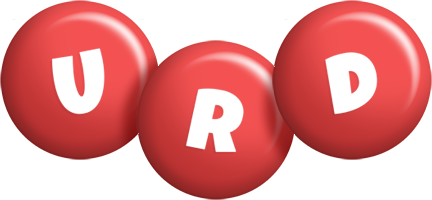 Urd candy-red logo