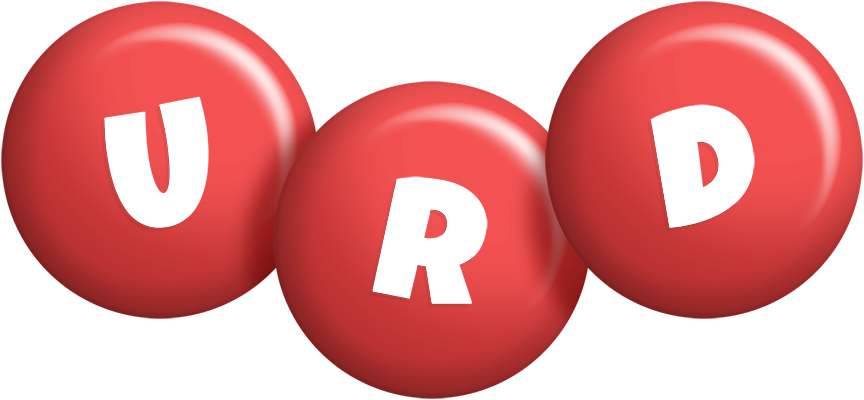 Urd candy-red logo