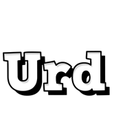 Urd snowing logo