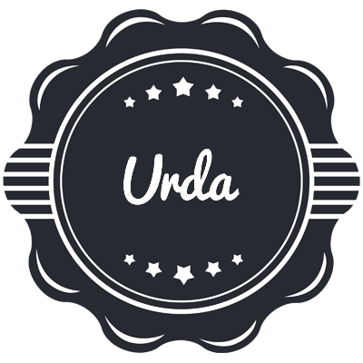 Urda badge logo