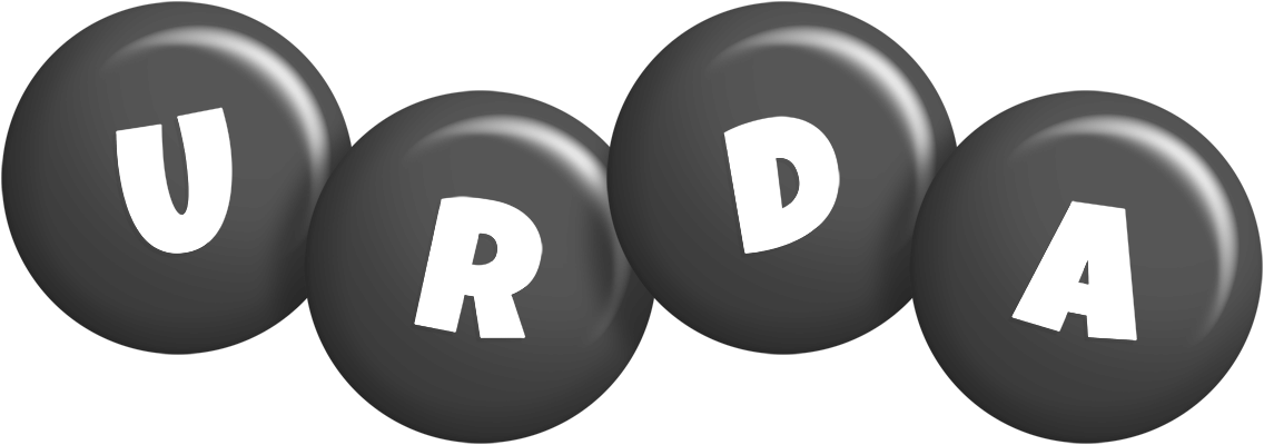 Urda candy-black logo