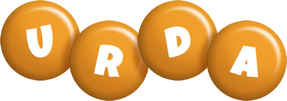 Urda candy-orange logo