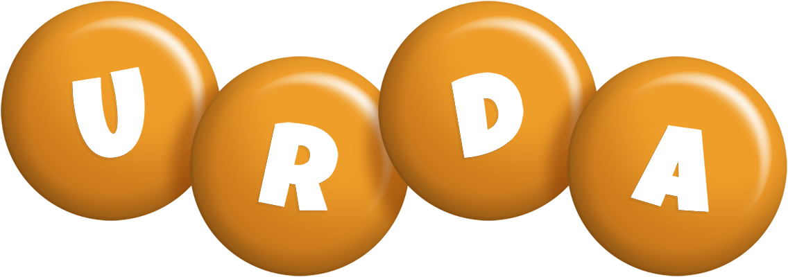 Urda candy-orange logo