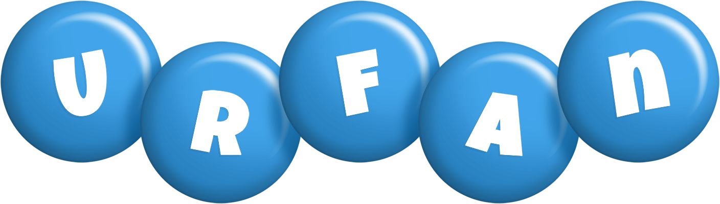 Urfan candy-blue logo