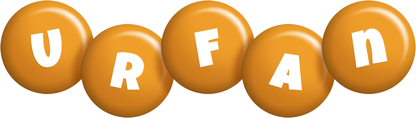 Urfan candy-orange logo