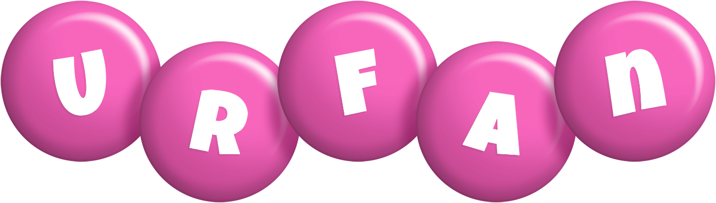 Urfan candy-pink logo