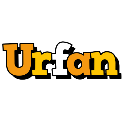 Urfan cartoon logo