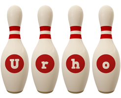 Urho bowling-pin logo