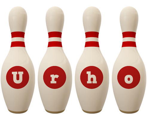 Urho bowling-pin logo