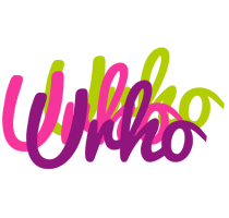 Urho flowers logo