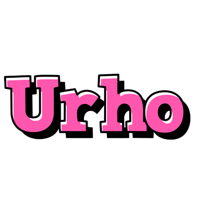 Urho girlish logo