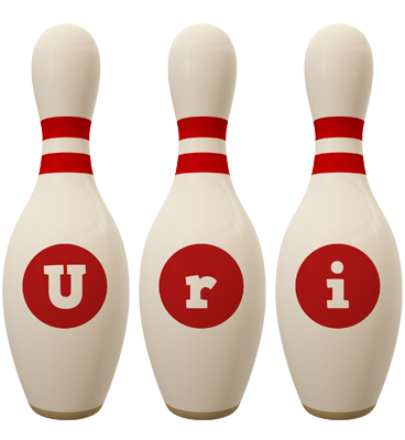 Uri bowling-pin logo